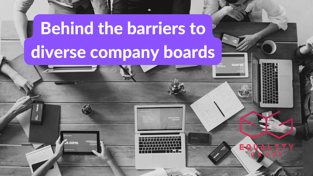 Behind the barriers to diverse company boards - thumbnail